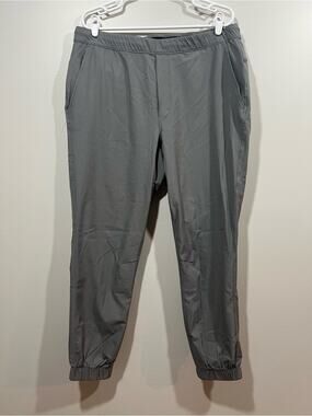 Backcountry Men's Casual Gray Elastic-Waist Jogger Pants Large